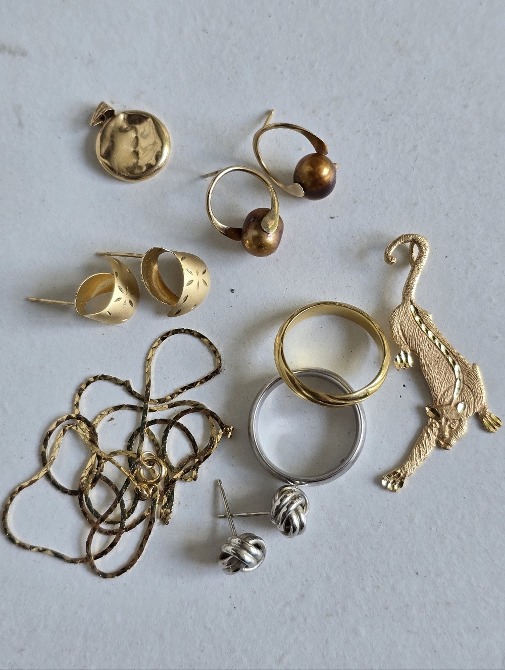 14k Gold Jewelry & Scrap Bundle READ Description